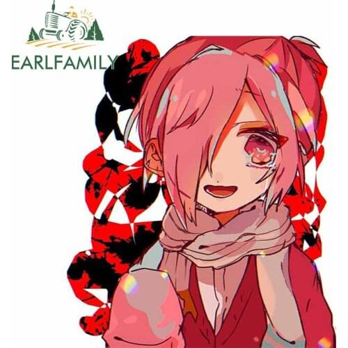 EARLFAMILY 13cm x 11.2cm For Toilet Bound Hanako Kun Motorcycle Car Stickers Occlusion Scratch Decal Waterproof Funny Decor