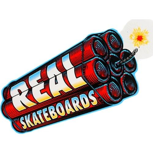 Real Skateboarding Explosives Stickers Luggage Motorcycle Vinyl Packaging Accessories Decorative Decals
