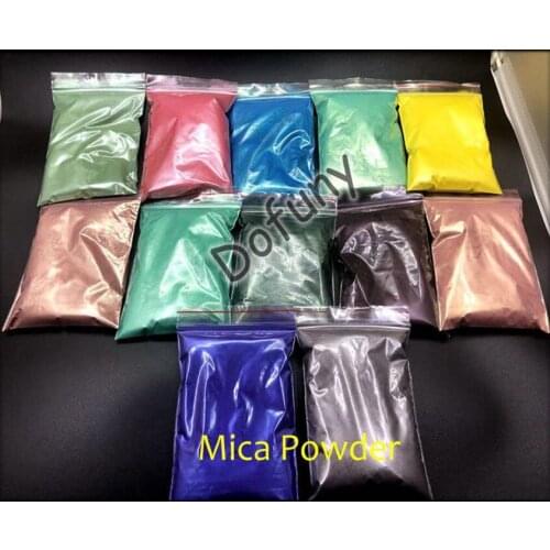 Newest Skin care Natural Pearl Powder Pigment for Eye shadow Nail Polish Glitter Mica Powder Make up Dye Soap Pigment Paint