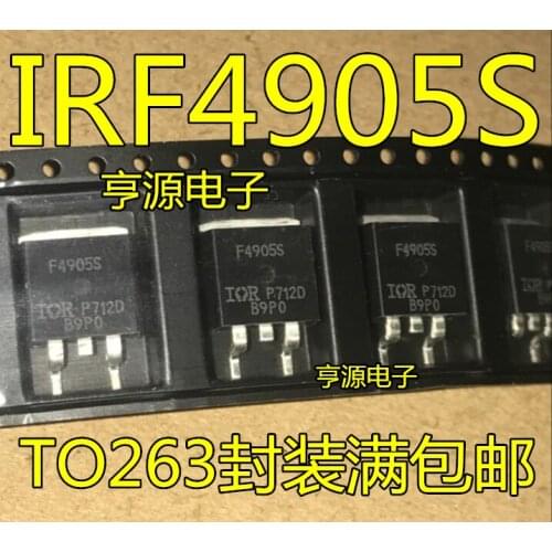 10pcs IRF4905S IRF4905STRPBF F4905S patch the TO - 263 MOS field effect tube