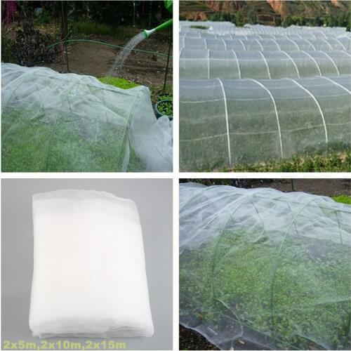 1Roll 40 Mesh Nylon Protective Net Fruit Vegetable Insect Proof Net Plant Covers Greenhouse Pest Control Anti-bird Gardening Net