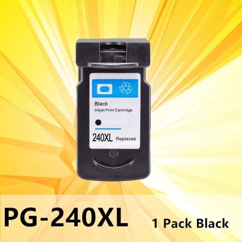 PG240 Inkjet Cartridge for Canon PG 240 240XL Black PG-240 For Canon Pixma MX452 MX472 MX512 MX522 MG4220 MG4120 Printer