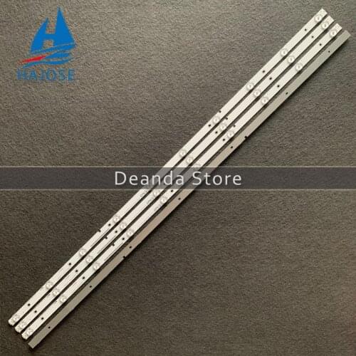 LED Backlight strip 10 lamp For Hi sense 49 HD490DU-E31 4X10 LED49EC520UA LED49EC620UA 49K300U H49M3000 Hd490Du-Eu31 LED49K300U