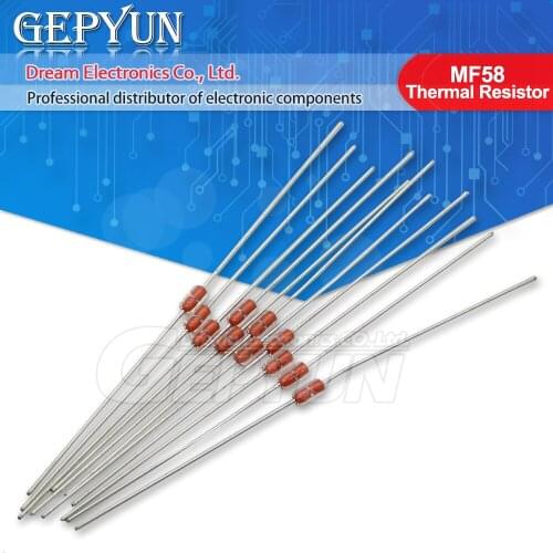 20pcs NTC MF58 Thermal Resistor 3950 B 5% 1K 2K 5K 10K 20K 50K 100K 200K 500K 1M ohm Thermistor Sensor