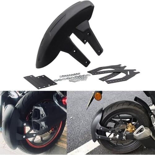 AOZBZ Motorcycle Rear Wheel for Splash Proof Guard Rear Wheel Cover Guard Mudguard Bracket Accessories Car Accessories