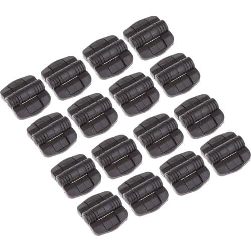 16PCs Black Positioning Hinge 115 Degree for Southco C6-25 C6-5, Plastic