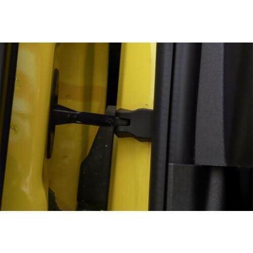 2PCS ABS Car Door Stopper Check Strap Protection Cover Trim Cap for Chevrolet Camaro 2017+ Car Interior Decoration Accessories