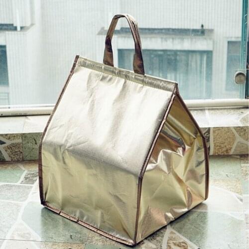 2016 new 6 inch 8 inch 10 inch 12 inch cake insulation bag cold bags of aluminum foil for package