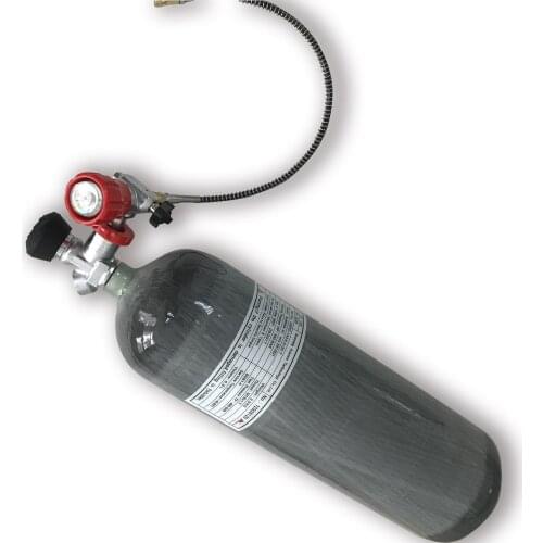 AC368301 6.8L CE Certified 4500Psi 30Mpa Composite Carbon Fiber Cylinder & Valve & Fill Station Pcp oxygen cylinder 2019 Acecare