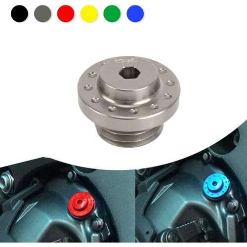 Motorcycle Accessories Moto Engine Oil Filler Cap Universal M20*2.5 For Yamaha T-MAX 500 T-MAX 530 T-MAX 560 MT-09/FZ-09 MT-03