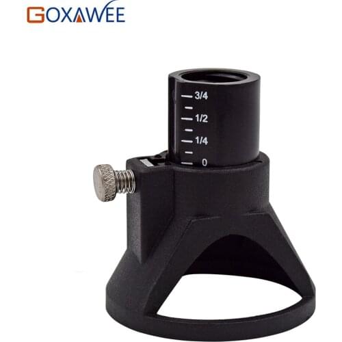 GOXAWEE Dremel Accessories Drill Dedicated Locator Holder For Dremel Rotary Tools Twist Nose Cap Horn For Electric Drill 1pc