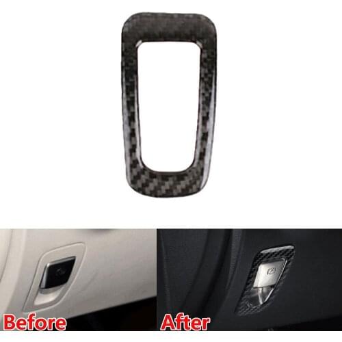 Car Electronic Handbrake Frame Cover Trim Decor Interior Car-Styling Sticker For Mercedes Benz GLA Class 2016 17 Car Accessories