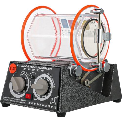 Drum Polishing Machine, Jewelry Rotary Tumbler, Tumbling Mini-Tumbler Rotary Tumbler Polishing Machine Jewelry Polisher