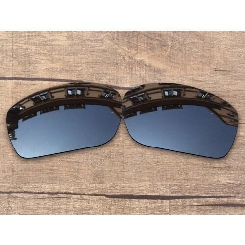Vonxyz Black Mirror Polarized Replacement Lenses for-Oakley Scalpel Frame