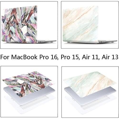 For Macbook Pro 16 2019 A2141, Pro 15 Touch Bar A1707/1990, Pro 15 A1286 For MacBook Air 11, Air 13 A2179 A1932 A1466 A1369 Case