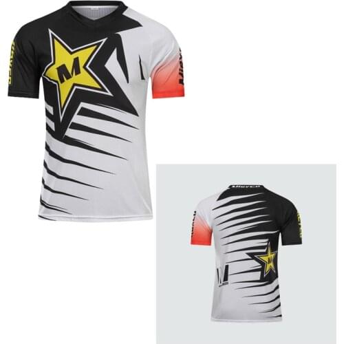 Mieyco Racing Top Male Cycling Downhill Jersey Wear Short Sleeve Motorcycle Accessories 2021 MTB Outdoor T-Shirt Camiseta Hombre