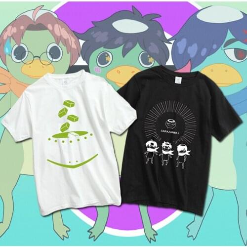 SARAZANMAI T-shirts Anime Sarazanmia Keppi Cosplay T Shirt Cotton Tops Tees
