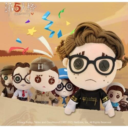 Game Identity V Original Coordinator Doctor Plush Doll Clothes Set Change Suit Dress Up Anime 2pcs Toys Clothes Cosplay Gifts
