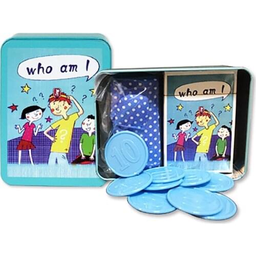 New Who am I in the puzzle animal party game parent-child interactive game logic training party board game baby supplies