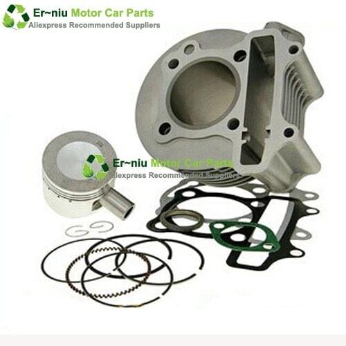 52mm big bore kit GY6 50 60 80 100cc Upgrade to GY6 120cc Big Bore Pin Gasket Kit For GY6 50cc 139QMB 52mm Chinese Scooter
