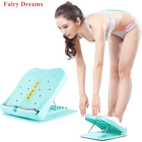 Indoor Fitness Equipment Upgrade Lacing Board Oblique Pedal Stretching Leg Training Yoga Foldable Joint Orthosis