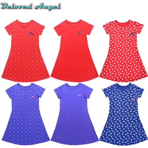 Baby Girl Short Sleeve Clothes Summer Vestido Toddler Girl Dresses Unicorn Party Princess Dress Girls Costume Kids Dress 1-13Y