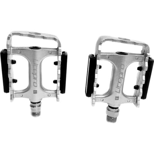 Litepro for Brompton Folding Bike 3 Sealed Bearing Pedal Titanium Alloy Axle Bicycle Quick Release 412 Steel Axis Pedals