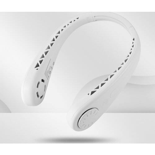 DIOZO Neck Fan Rechargeable 3 Speed Fans For Home Outdoor Ventilador Portatil Abanicos USB Mini Portable Hanging Neckband Fans