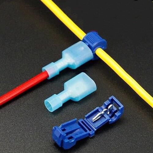 20/40pcs Quick Electrical Cable Connectors Snap Splice Lock Wire Terminal Crimp Car Connector Waterproof Electric Terminals