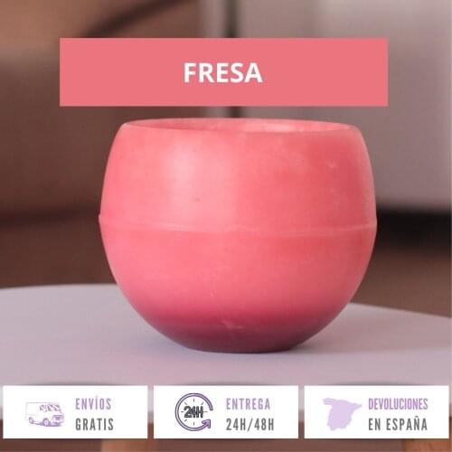 Cuencum aromatic bowl home air freshener with strawberry scent for ambiance and decoration, better than aromatic candles