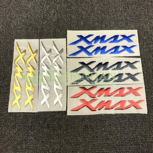 Free shipping New Arrival 3D Motorcycle LOGO Decal Stickers For Yamaha X-MAX XMAX X MAX 125 250 300