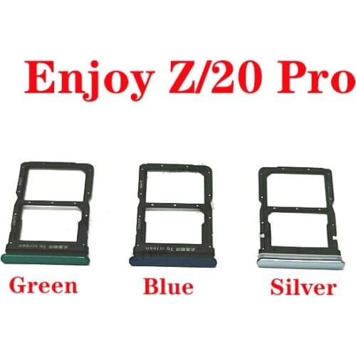 For Huawei Enjoy 20/Enjoy 20 Pro Sim Card Slot Tray Card Holder SIM Holder Slot Tray Container parts