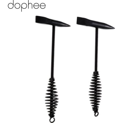 Dophee High Hardness Carbon Steel Manual Spring Welding Slag Hammer Derusting Welder Hammer Handle Rust Remover 300G/500G