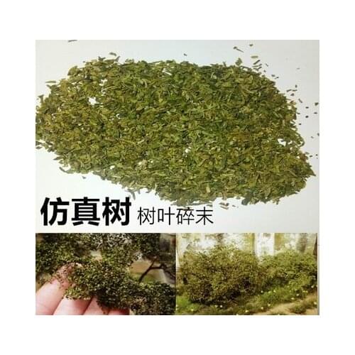 Sand table simulation tree leaves scene platform vegetation to make diy material
