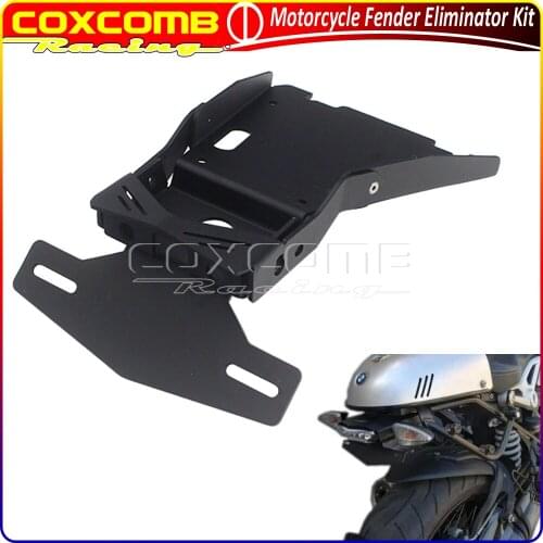 Motorcycle Tail Tidy Rear License Number Plate Bracket Turn Signal Light Holder For BMW R NINE T 2014-2019 Fender Eliminator Kit