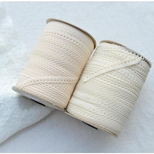 Hot !! 10 Meters/lot 1cm Beautiful Mesh Lace Trim Polyester Lace Ribbon Decoration
