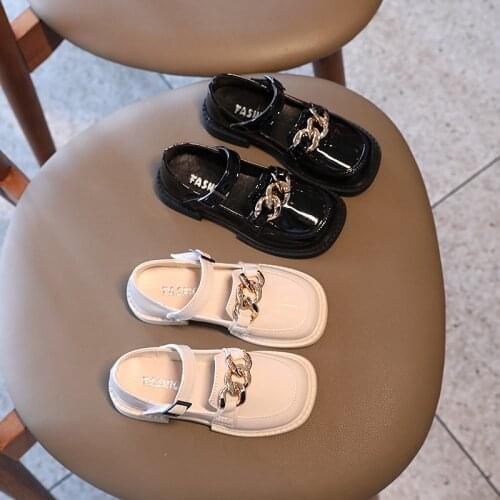 Kids Shoes Children Princess Party Shoes Baby Girls Black Toddler Dress Flats Fashion Sandals Kids Moccasins Girls Dress Shoes