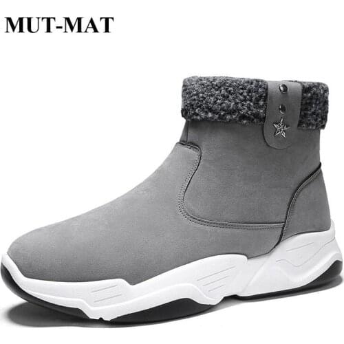 Мужские зимние ботинки Mut-Mat China At AliExpress