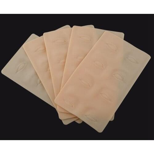 1pcs Permanent Makeup Fake 3D Eye Tattoo Practice Skin Training Skin Set Tattoo Acessorios for Beginners Pesca