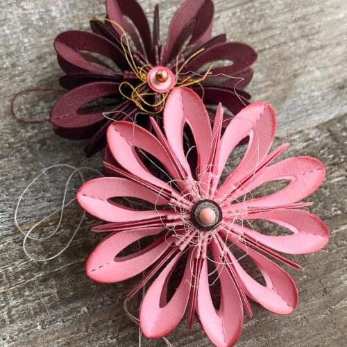 New Folded flower decoration metal Cutting Dies Stencils DIY Scrapbooking Paper/photo Cards Embossing Dies