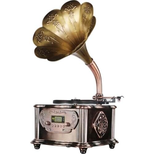 Turntable box vinyl record for home accessory and gifts