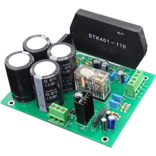 STK401-140/110 Stereo Amplificador Audio Board 120W+120W 2.0 Channel Sound Amplifiers HIFI Amp Speaker Beyond LM3886