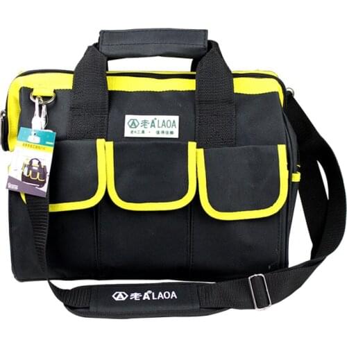LAOA 14inch High Capacity Bag Professional Repair Tools Bag Messenger Tool Thicken Bag