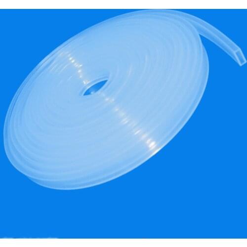1210 3528 5050 5mm 8mm 10mm 12mm 15mm PCB Led Light Strip Waterproof Silicone Sleeve Heat Resistant Insulation 10m Transparent