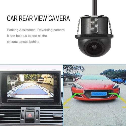 Waterproof Wide Angle HD Car Backup Rear View Camera With Mirror Image Convert Line Reverse Camera Parking Assistance System