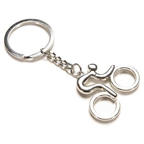 1pc New Arrival Metal Bicycle Bike Shaped Keychain Key Ring Gifts 1Pcs Key Chain For men