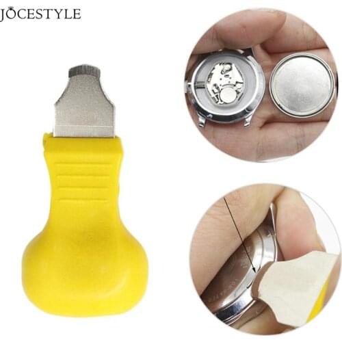 1pc Plastic Metal Watch Back Pry Opener Watchmaker Wristwatches Dial Case Open Repair Tools Compact Watch Back Pry Opener