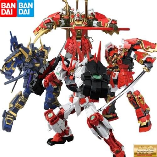 Bandai Genuine Assembled Gundam Model MG Warrior Warring States Stubborn Too No MK2 Gundam Deluxe Normal Version Kids Toy Gift
