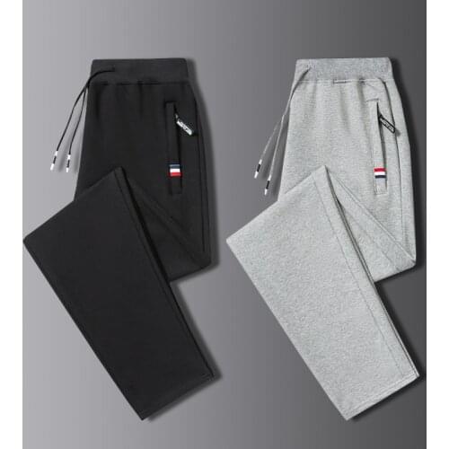 Mens Jogger Casual Pants Fitness Men Sweatpants Tracksuit 2021 Spring Autumn Solid Trousers Drawstring Men Pants Large Size 5XL