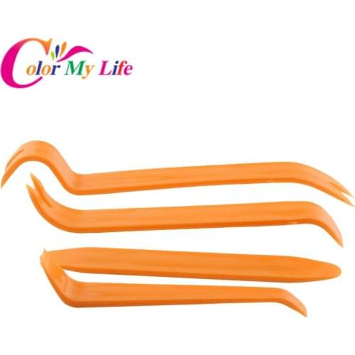 Car Styling Car Radio Disassembly Tool 4PCS for Mitsubishi Lancer Hyundai I30 Mini Cooper Tucson New Civic Volkswagen Focus Hb20